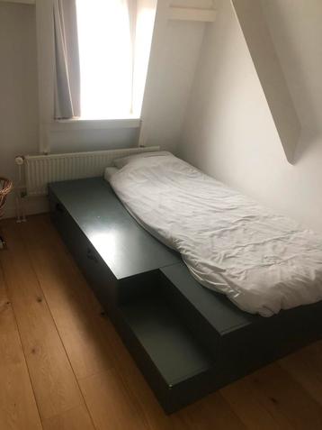 VT wonen stage bed 1-persoons 80x200 groen beschikbaar voor biedingen