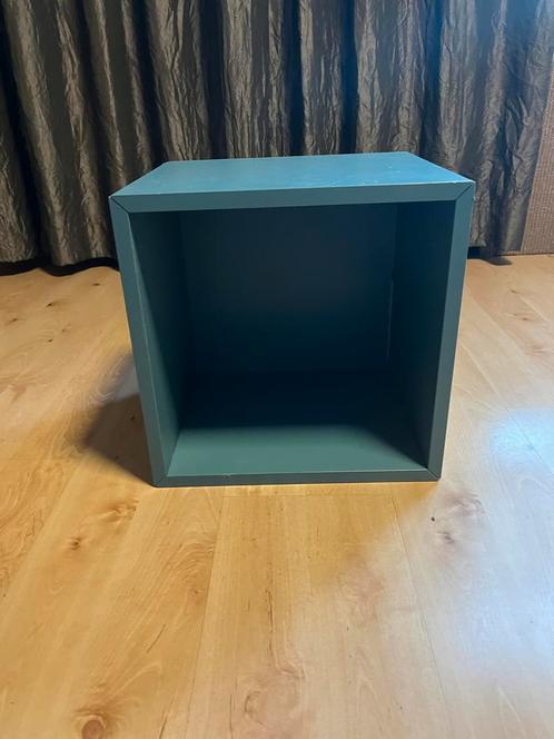 Ikea Valje blauw kastje 35x35x35, Huis en Inrichting, Woonaccessoires | Wandplanken en Boekenplanken, Gebruikt, Ophalen of Verzenden
