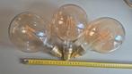 3x stuks IKEA LUNNOM LED Lamp E27 - Globe Helder Glas, Huis en Inrichting, Lampen | Losse lampen, Ophalen, Led-lamp, Gebruikt