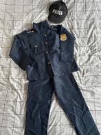 Politie kostuum met pet, Kinderen en Baby's, Carnavalskleding en Verkleedspullen, Ophalen of Verzenden, Zo goed als nieuw, 110 t/m 116