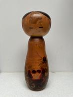 Zeldzame Kokeshi van Watanabe Masao 'Kantsubaki', Ophalen of Verzenden