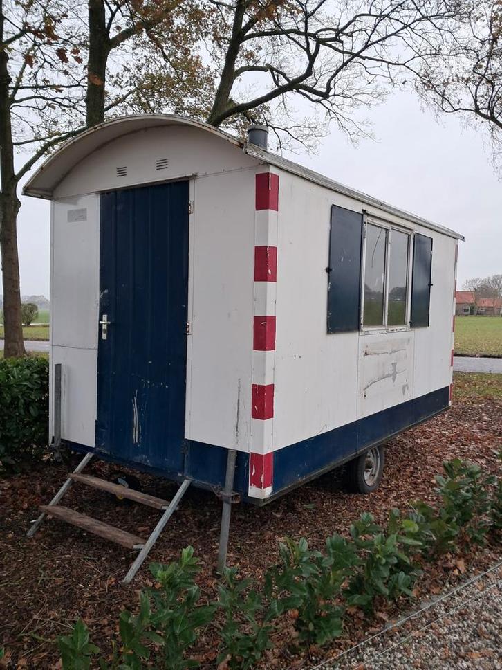 Bouwkeet / Pipowagen / Tinyhouse - Schaftkeet, Doe-het-zelf en Verbouw, Bouwketen en Schaftketen, Ophalen