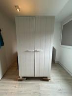 Woood kledingkast Dennis wit, Ophalen, Gebruikt, 100 tot 150 cm, 200 cm of meer