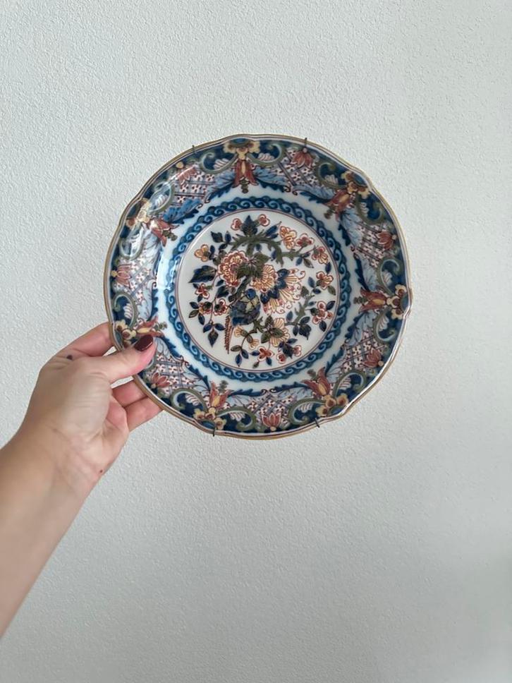 Decoratief bord - Makkum Tichelaar, Antiek en Kunst, Antiek | Wandborden en Tegels, Ophalen of Verzenden