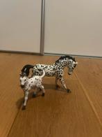 Schleich knabstrupper merrie & veulen , horse club, Ophalen of Verzenden, Zo goed als nieuw