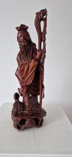 Chinees houten beeld, Ophalen of Verzenden