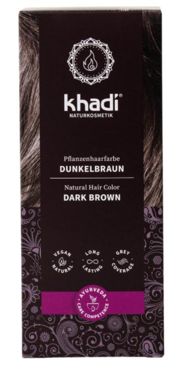 Khadi Henna Plantaardige Haarverf Dark Brown beschikbaar voor biedingen