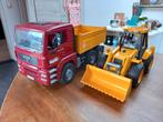 Bruder Bakwagen met shovel, Ophalen, Zo goed als nieuw