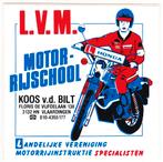 Sticker motor Rijschool Koos v.d. Bilt Vlaardingen, Verzenden, Zo goed als nieuw, Overige typen