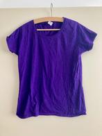 T-shirt Paars Fruit of the Loom Maat M, Kleding | Dames, T-shirts, Fruit of the Loom, Verzenden, Paars, Zo goed als nieuw