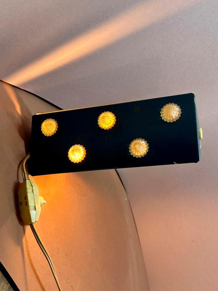 Retro wandlampje slaapkamer, Huis en Inrichting, Lampen | Wandlampen, Gebruikt, Ophalen of Verzenden