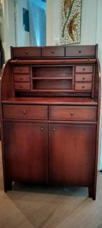 Secretaire van kersenhout/mahoniehout, Huis en Inrichting, Ophalen, Gebruikt, Tijdloos
