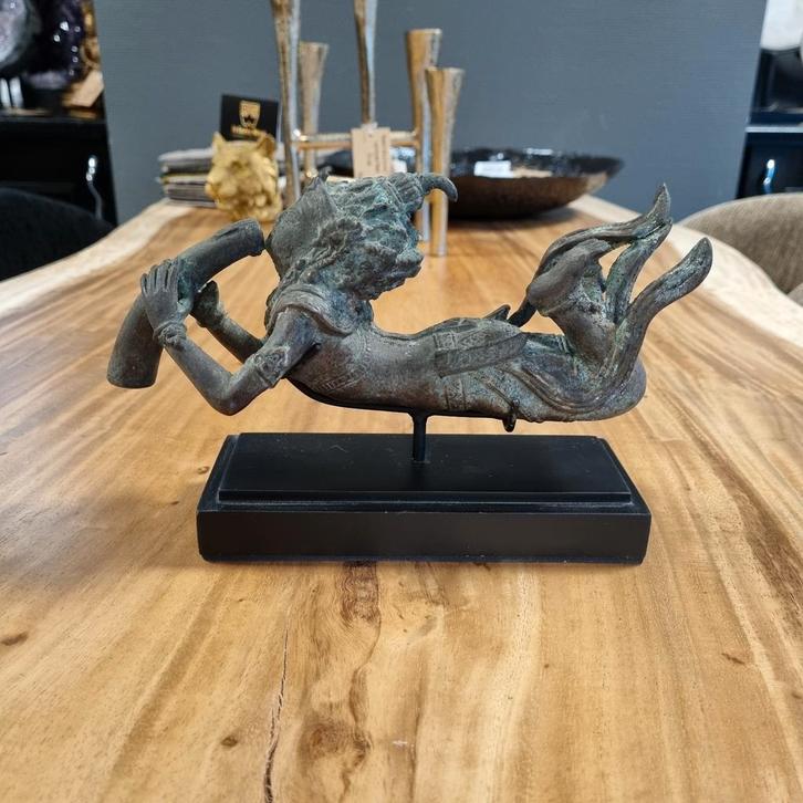 Lord shiva boeddha beeld brons shiva blauwkeel, Huis en Inrichting, Woonaccessoires | Boeddhabeelden, Nieuw, Ophalen of Verzenden