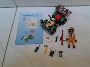 Playmobil 4176 onderzoeker met quad  beschikbaar voor biedingen
