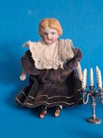 Antiek biedermeier porseleinen popje- poppenhuis, Ophalen of Verzenden