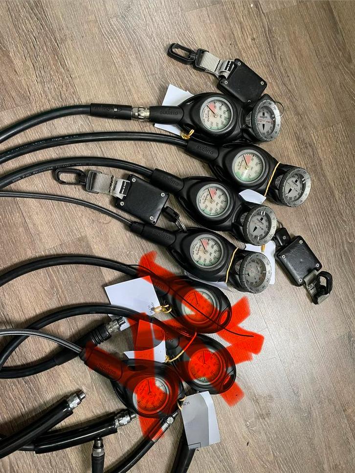 Suunto Mono/Duo Console Duikcomputers, Watersport en Boten, Duiken, Gebruikt, Duikcomputer, Ophalen of Verzenden