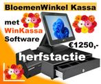 Flowershop bloemenwinkel bloemist kiosk kassa met software, Ophalen, Windows