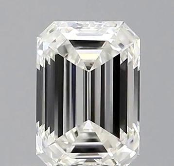 Smaragd geslepen diamant  beschikbaar voor biedingen