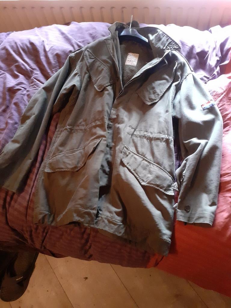 M58 Nederlandse leger parka, Ophalen of Verzenden, Landmacht, Nederland