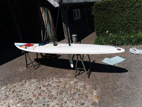 Surfplank Ten Cate Spacer lang 370 cm zeer compleet, Watersport en Boten, Windsurfen, Gebruikt, 300 cm of meer, 5 tot 7 m², Ophalen