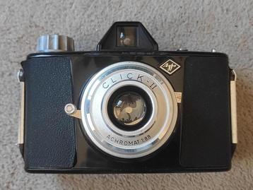 Agfa Click II analoge fotocamera + paraattas beschikbaar voor biedingen