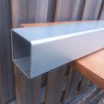 Partij Stalen gelakte koker 50 mm x 50 mm Lengte 165 cm 50st, Ophalen, Zo goed als nieuw, IJzer