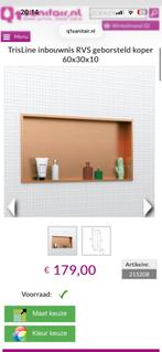 Nieuwe TrisLine Inbouwnis - Nooit Gemonteerd!, Ophalen, Overige typen, Nieuw, 50 tot 100 cm