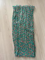 Turquoise panterprint sjaal, Kleding | Dames, Mutsen, Sjaals en Handschoenen, Ophalen of Verzenden, Zo goed als nieuw, Sjaal