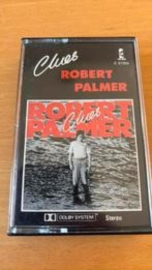 Robert Palmer muziek cassette Clues 8 tracks dolby, Cd's en Dvd's, Cassettebandjes, Gebruikt, Origineel, Pop, 1 bandje, Ophalen of Verzenden