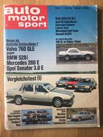 Auto Motor und Sport uit 1982 (Volvo, Opel, BMW, Mercedes), Gelezen, BMW, Ophalen of Verzenden