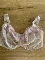 Elomi 90J/105J full cup huid pastel borduur, Kleding | Dames, Ondergoed en Lingerie, Verzenden, Beige, BH, Elomi