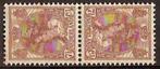 Nederland NVPH nr 61b postfris Tete Beche paar 1907, Postzegels en Munten, Postzegels | Nederland, Verzenden, T/m 1940, Postfris