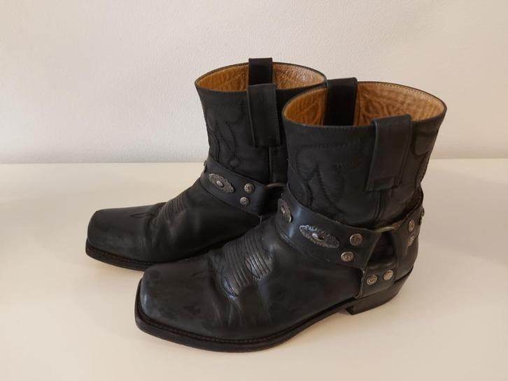 Sendra zwart halfhoge cowboy laarzen met riem/belt maat 40, Kleding | Dames, Schoenen, Gedragen, Lage of Enkellaarzen, Zwart, Ophalen