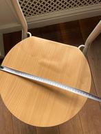 Houten klapstoel met metalen frame, Ophalen, Gebruikt, Wit, Eén