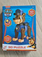 3D Foam Puzzel Paw Patrol - Chase, Ophalen of Verzenden, 10 tot 50 stukjes, Gebruikt, 4 tot 6 jaar