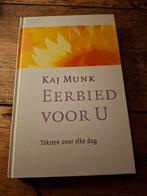 K. Munk - Eerbied voor U, Ophalen of Verzenden, Zo goed als nieuw, K. Munk