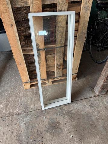 5x Binnenkozijn, aluminium, wit, incl. glas beschikbaar voor biedingen