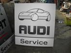 Audi/ Seat/ Volkswagen dealerborden Mancave, Verzamelen, Ophalen, Zo goed als nieuw, Reclamebord