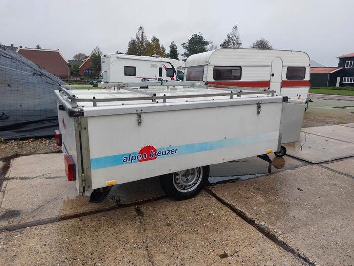 AlpenKreuzer vouwwagen 6-8 pers KOOPJE!!!, Caravans en Kamperen, Vouwwagens, Alpenkreuzer, tot en met 6, Aanwezig, Ophalen