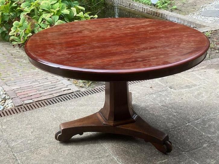 Antieke Coulissentafel, Antiek en Kunst, Antiek | Meubels | Tafels, Ophalen