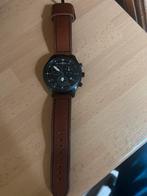 Aeromeister horloge, Overige merken, Leer, Staal, Ophalen of Verzenden