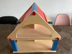 Houten poppenhuis, Kinderen en Baby's, Speelgoed | Houten speelgoed, Ophalen of Verzenden, Gebruikt, Overige typen