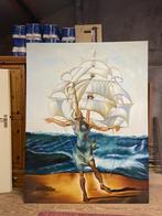 Dali en Lempicka schilderijen, Ophalen