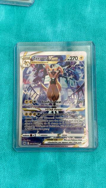Zeraora Vstar - GG43/GG70 (Crown Zenith) beschikbaar voor biedingen