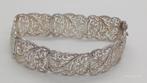 Zilveren vintage armband 835 filigrain, Ophalen of Verzenden, Zo goed als nieuw, Zilver, Zilver