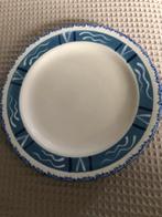 Gezocht. InterMezzo bord met blauwe rand, Ophalen, Gebruikt, Bord(en), Overige stijlen