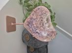 Super mooie roze amethist slab, Verzamelen, Mineralen en Fossielen, Ophalen of Verzenden, Mineraal