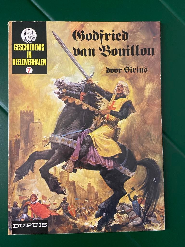 Godfried van Bouillon 1978 - Geschiedenis in Beeldverhalen, Boeken, Stripboeken, Eén stripboek, Ophalen of Verzenden, Gelezen