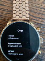 Fossil Q Explorist HR smartwatch, Sieraden, Tassen en Uiterlijk, Smartwatches, Ophalen, Zo goed als nieuw, Zwart, Android