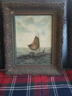 ORIGINEEL SCHILDERIJ VAN EEN ZEILBOOT, GESIGNEERD, Ophalen